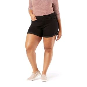 NWT Black Levi Shorts Size 14